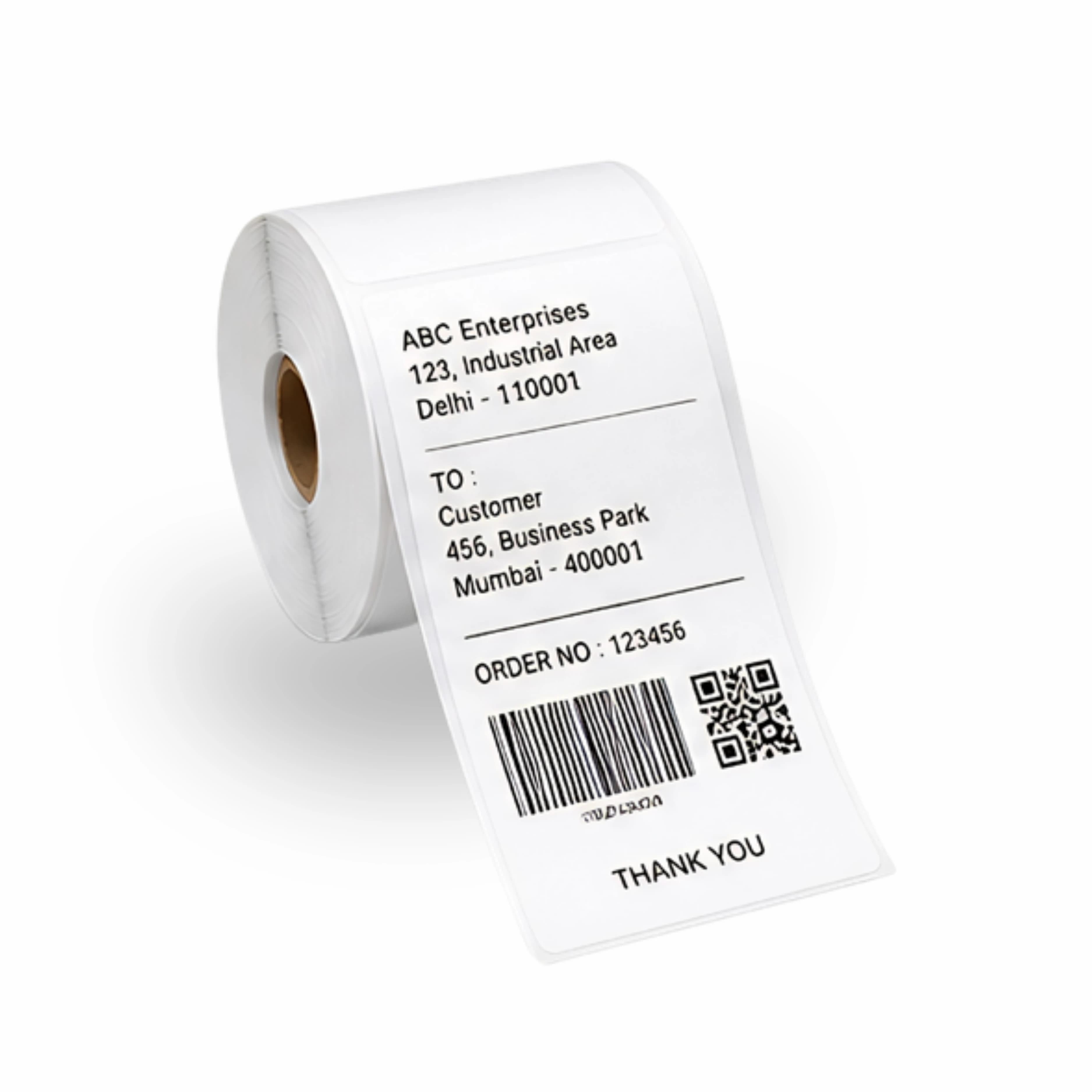 100 x 100mm (4 x 4 Inch) Thermal Label Roll (500 label) thumbnail 2