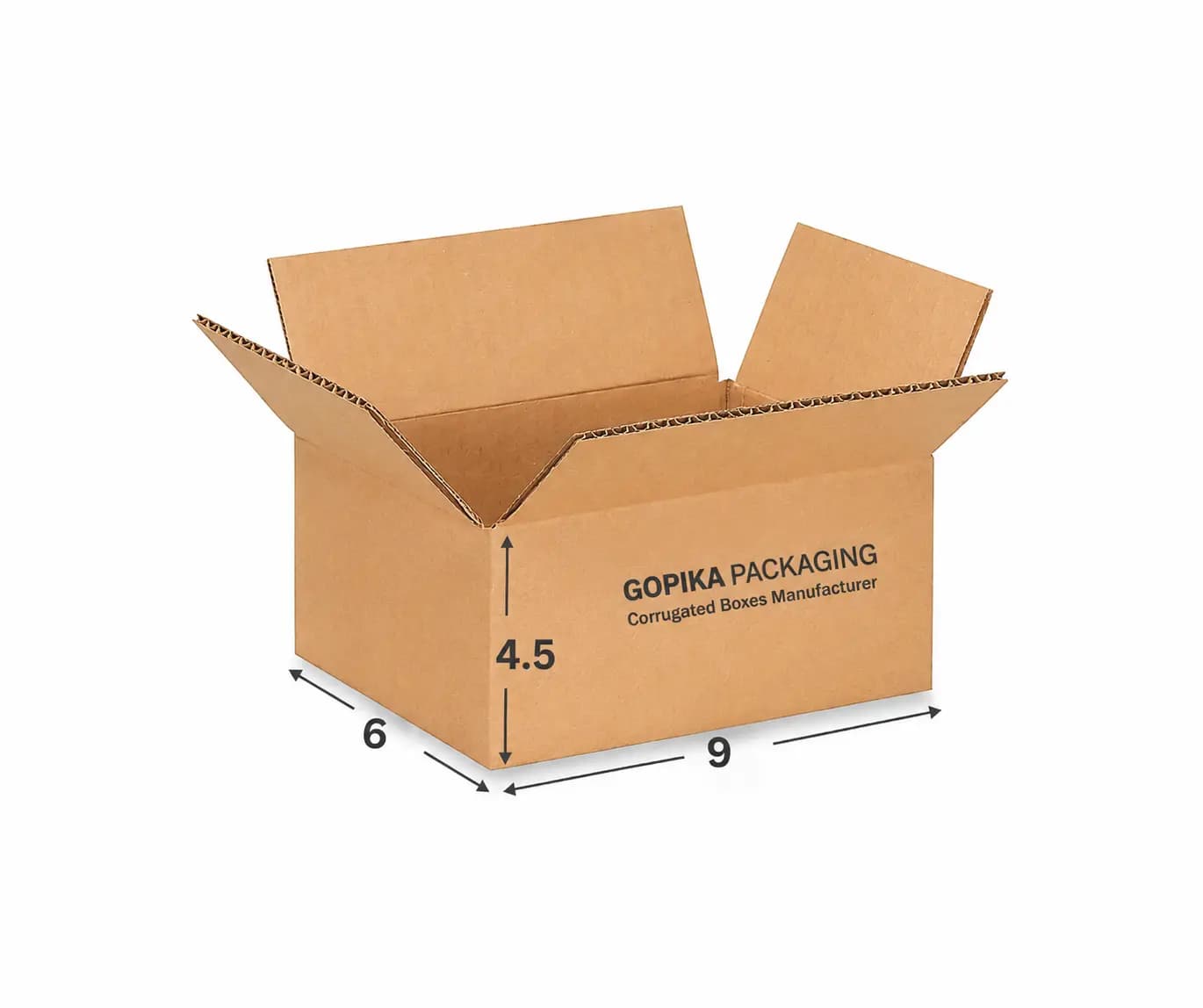 9 x 6 x 4.5 Inch Universal Corrugated Box