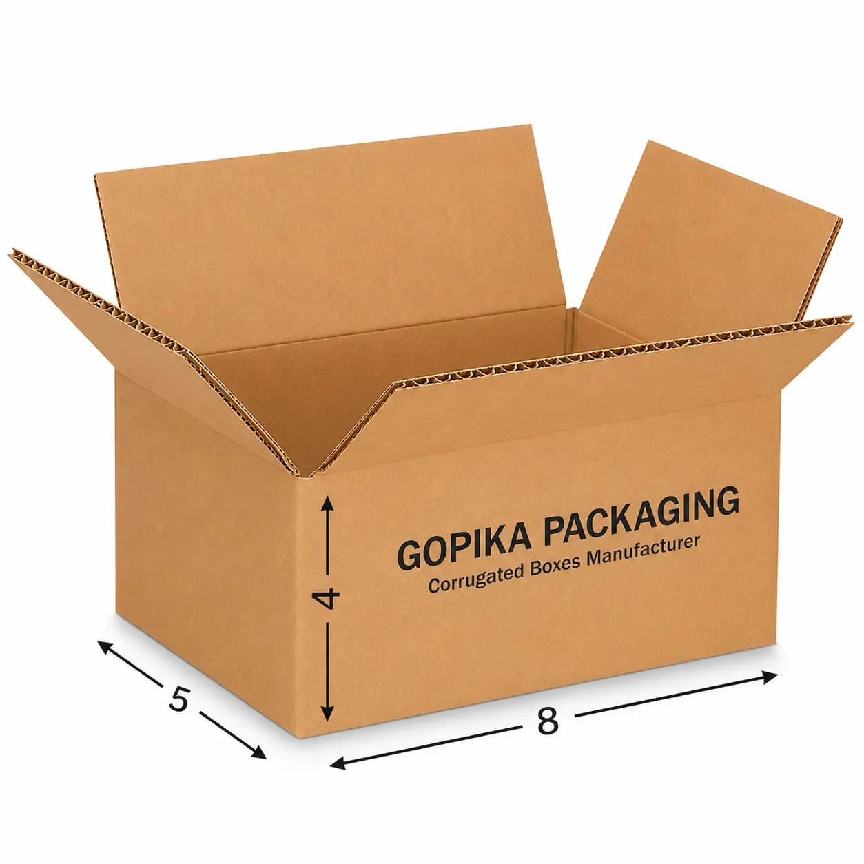 8 x 5 x 4 Inch Universal Corrugated Box