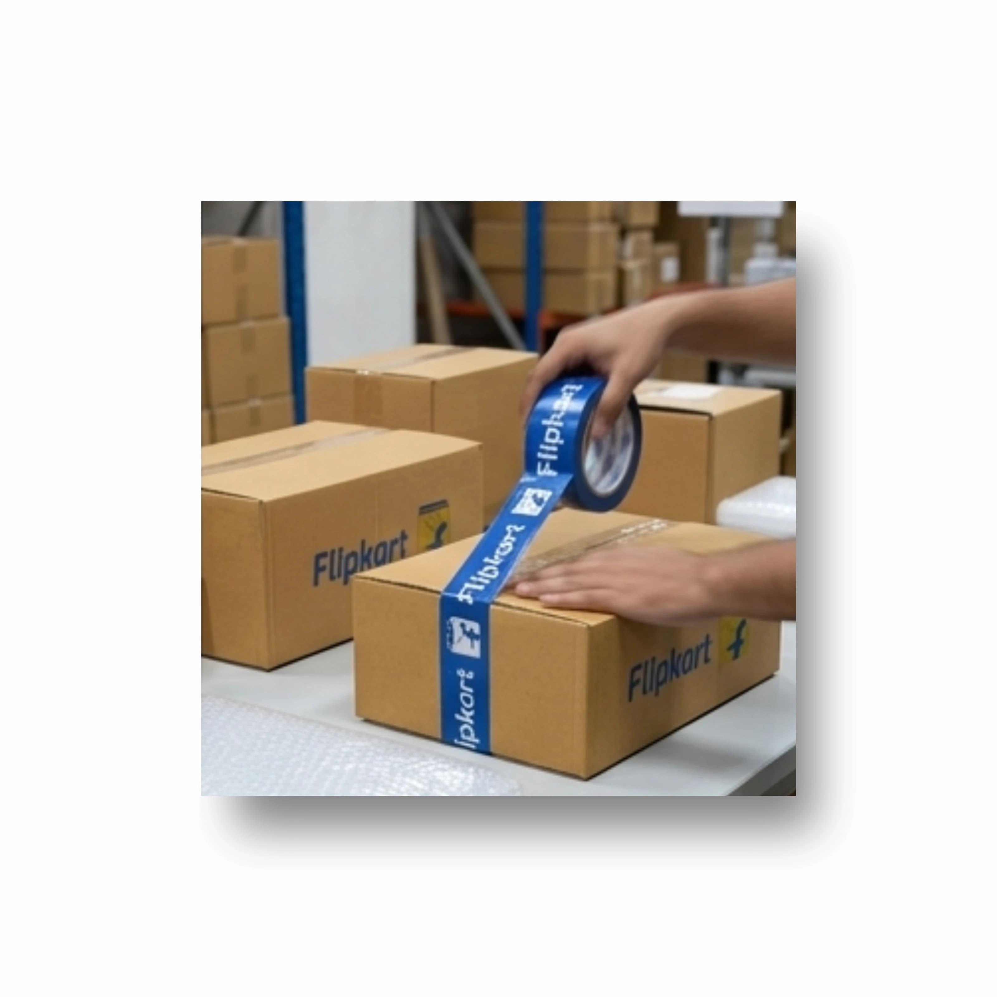 Flipkart Blue Printed Tape — view 6
