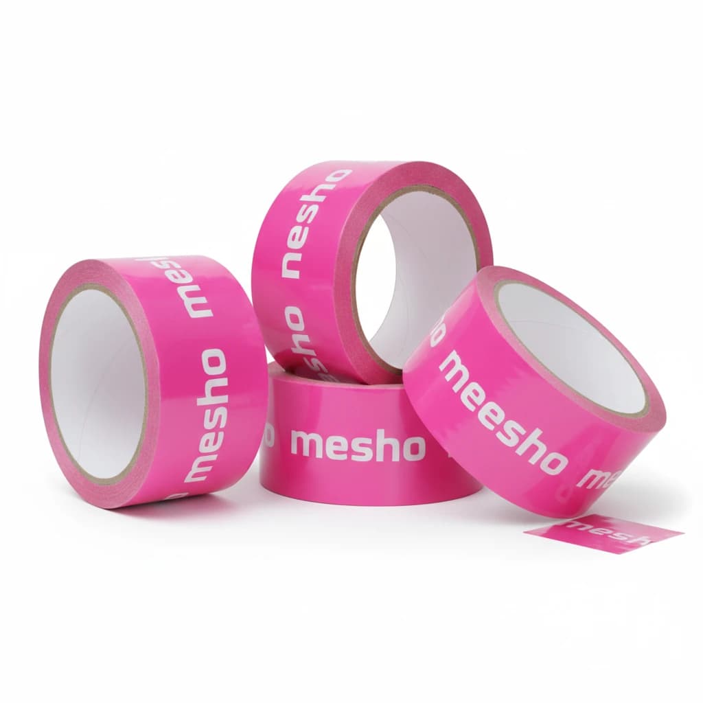 Meesho Pink Printed Tape — view 1