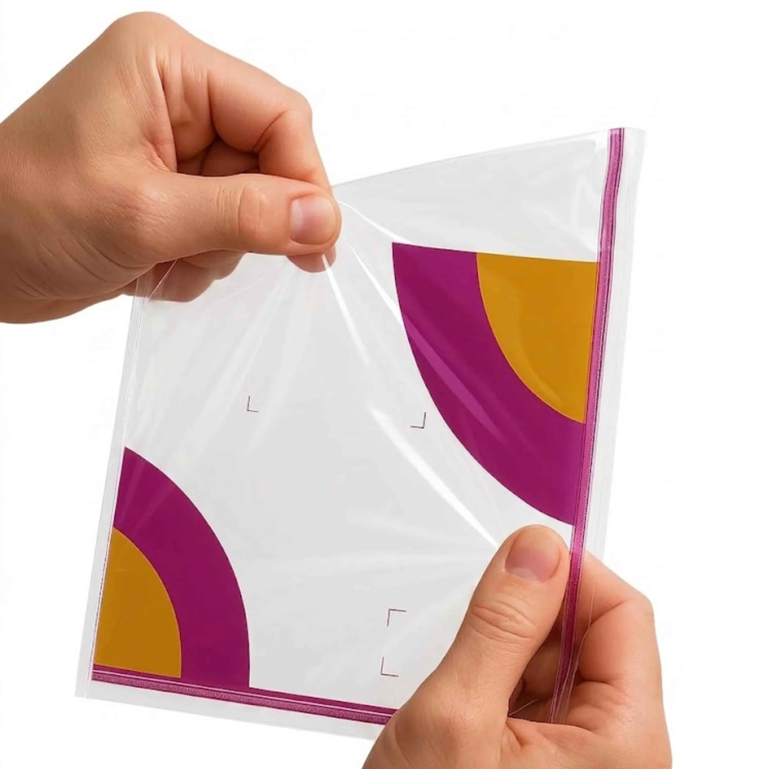 Meesho Transparent Courier Bag — view 2